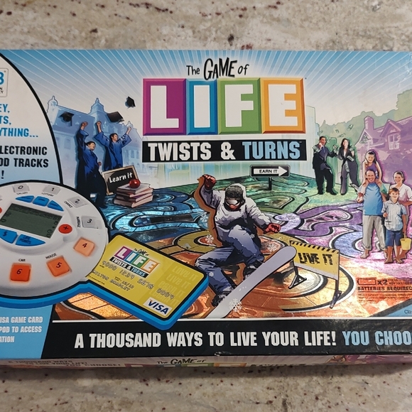 Hasbro The Game of Life: Twists & Turns - Picture 1 of 8
